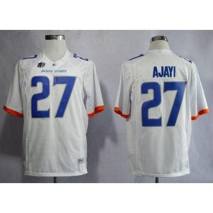 6861d5d1e7037_1 Broncos #27 Jay Ajayi White Stitched NCAA Jersey