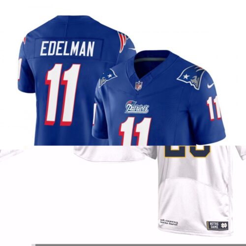 6861d6081027f_1 Men's Fighting Irish #23 Kyren Williams White Stitched NCAA Jersey