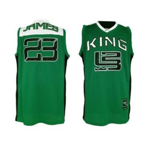 6861d6152a7ce_1 Fighting Irish #23 Lebron James Green Basketball Throwback Stitched NCAA Jersey