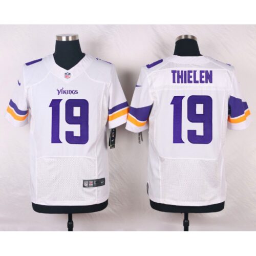6861d65479aa0_1 Vikings #19 Adam Thielen White Team Color Men's Stitched NFL Elite Jersey