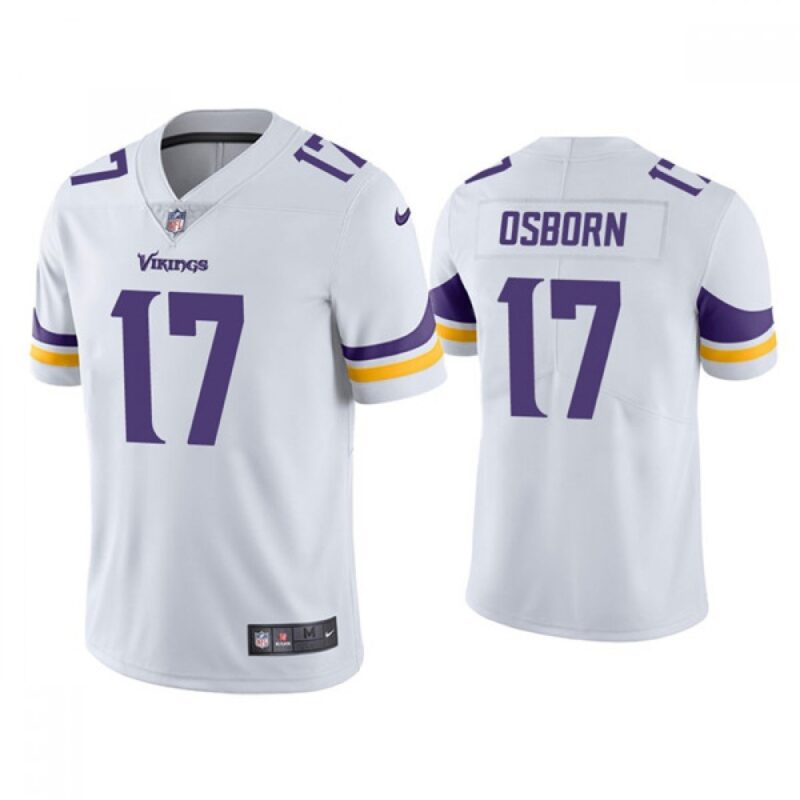 6861d67a4380b_1 Men's Minnesota Vikings #17 K.J. Osborn White Vapor Untouchable Limited Stitched Jersey
