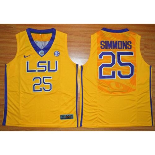 6861d67bcb0d9_1 LSU Tigers #25 Ben Simmons Gold Basketball Stitched NCAA Jersey
