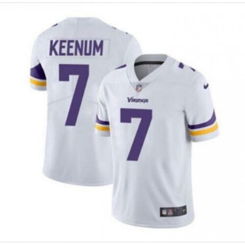 6861d6af8e4b5_1 Men's Minnesota Vikings #7 Case Keenum White Vapor Untouchable Limited Stitched NFL Jersey