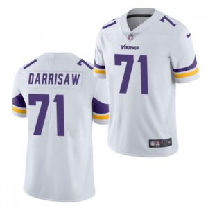 6861d6b6611df_1 Men's Minnesota Vikings #71 Christian Darrisaw 2021 White Vapor Untouchable Limited Stitched Jersey