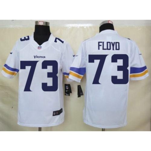 6861d6bd2b648_1 Vikings #73 Sharrif Floyd White Men's Stitched NFL Limited Jersey
