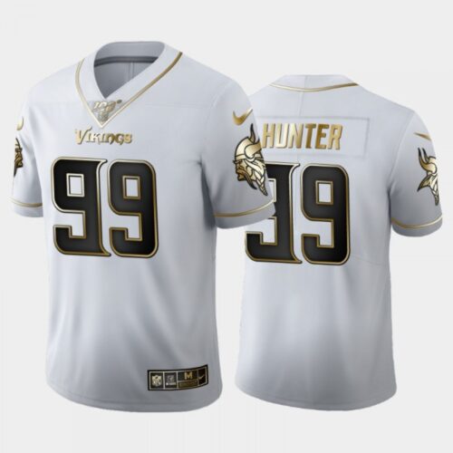 6861d6cf47bc9_1 Men's Minnesota Vikings #99 Danielle Hunter White 2019 100th Season Golden Edition Limited Stitched NFL Jersey