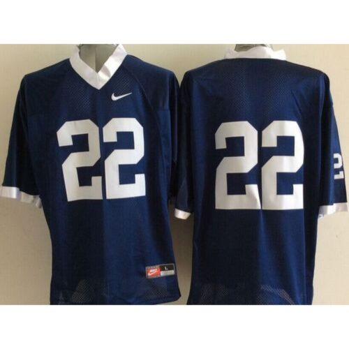 6861d6d2941f1_1 Nittany Lions #22 Navy Blue Stitched NCAA Jersey
