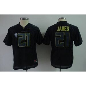 6861d7360ce2c_1 Ducks #21 LaMichael James Black Stitched Youth NCAA Jersey