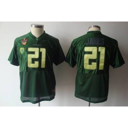 6861d738e16bd_1 Ducks #21 LaMichael James Green Stitched Youth NCAA Jersey