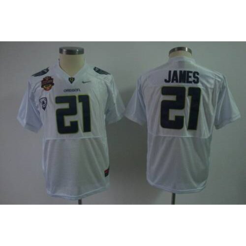 6861d73bcbc8e_1 Ducks #21 LaMichael James White Stitched Youth NCAA Jersey