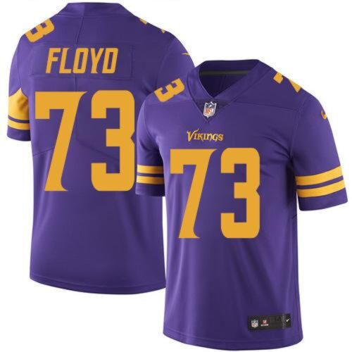 6861d770e15e4_1 Vikings #73 Sharrif Floyd Purple Men's Stitched NFL Limited Rush Jersey