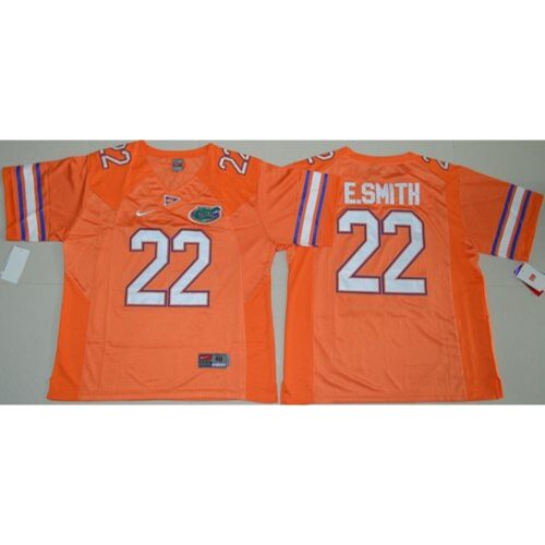 6861d77f185cd_1 Gators #22 Emmitt Smith Orange Stitched NCAA Jersey