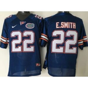 6861d78937fe9_1 Gators #22 Emmitt Smith Blue Stitched Youth NCAA Jersey