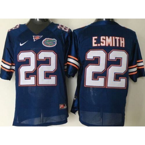 6861d78937fe9_1 Gators #22 Emmitt Smith Blue Stitched Youth NCAA Jersey
