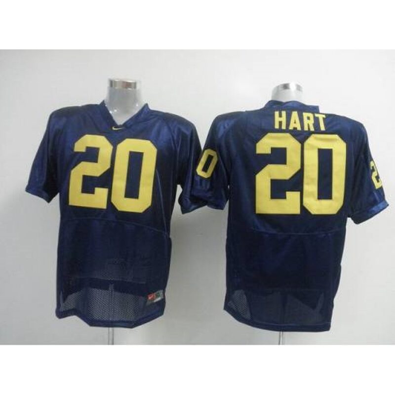 6861d796acf04_1 Wolverines #20 Mike Hart Blue Stitched NCAA Jersey