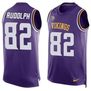 6861d7a3ed3ca_1 Vikings #82 Kyle Rudolph Purple Team Color Men's Stitched NFL Limited Tank Top Jersey