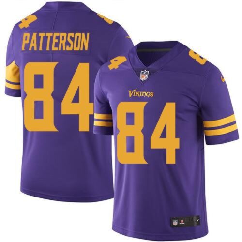 6861d7b1225ce_1 Vikings #84 Cordarrelle Patterson Purple Men's Stitched NFL Limited Rush Jersey