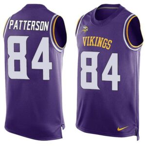 6861d7b48692b_1 Vikings #84 Cordarrelle Patterson Purple Team Color Men's Stitched NFL Limited Tank Top Jersey