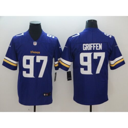 6861d7bf12312_1 Men's Minnesota Vikings #97 Everson Griffen Purple Vapor Untouchable Limited NFL Stitched Jersey