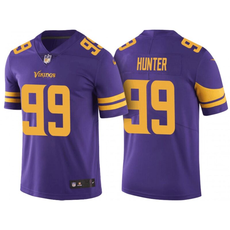 6861d7db9cf28_1 Men's Minnesota Vikings #99 Danielle Hunter Purple Color Rush Limited NFL Stitched Jersey