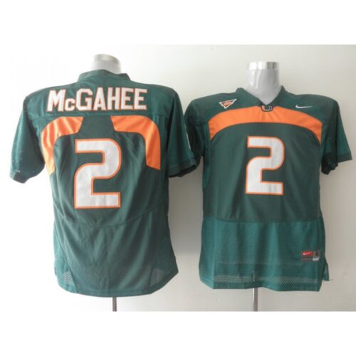 6861d88e94046_1 Hurricanes #2 Willis McGahee Green Stitched NCAA Jerseys