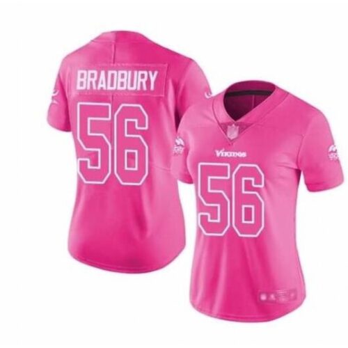 6861d8c7e2cc1_1 Men's Minnesota Vikings #56 Garrett Bradbury Pink Vapor Untouchable Limited Stitched Jersey