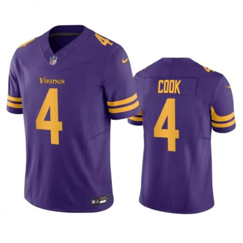 6861d8cea55b7_1 Men's Minnesota Vikings #4 Dalvin Cook Purple 2023 F.U.S.E. Color Rush Stitched Jersey