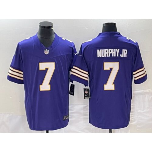 6861d90e07f93_1 Men's Minnesota Vikings #7 Byron Murphy Jr. Purple 2023 F.U.S.E. Vapor Untouchable Limited Stitched Jersey