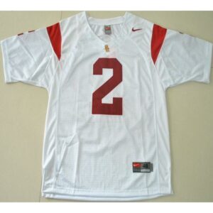 6861d90f4845b_1 Trojans #2 Robert Woods White Stitched NCAA Jersey