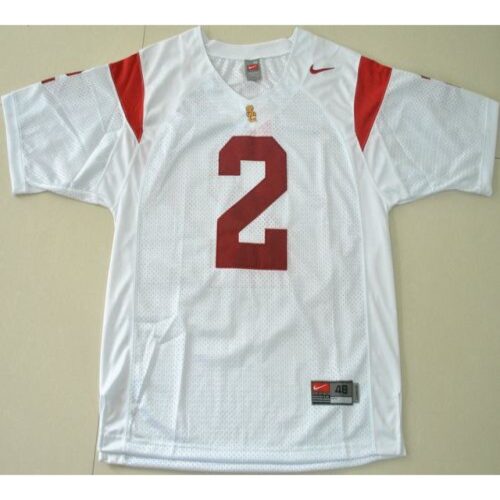 6861d90f4845b_1 Trojans #2 Robert Woods White Stitched NCAA Jersey