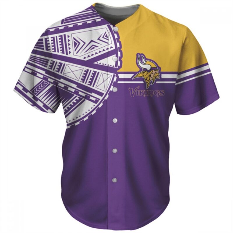 6861d959c1cab_1 Men's Minnesota Vikings Purple Baseball Jersey