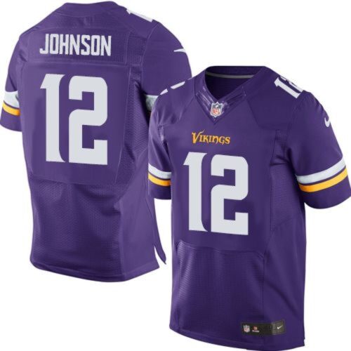 6861d97b92fc7_1 Vikings #12 Charles Johnson Purple Team Color Men's Stitched NFL Elite Jersey