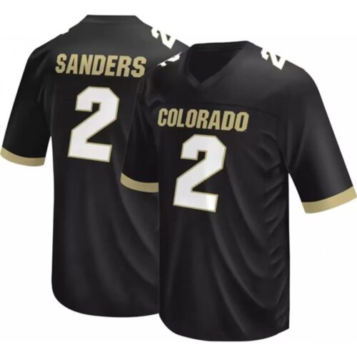 6861d9a4678be_1 Men's Colorado Buffaloes #2 Shedeur Sanders Black Stitched Football Jersey