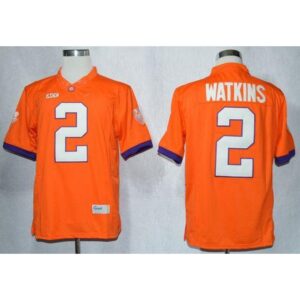6861d9b116c40_1 Tigers #2 Sammy Watkins Orange Limited Stitched NCAA Jersey