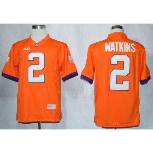 6861d9b116c40_1 Tigers #2 Sammy Watkins Orange Limited Stitched NCAA Jersey