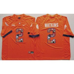 6861d9b44bb23_1 Tigers #2 Sammy Watkins Orange Player Fashion Stitched NCAA Jersey