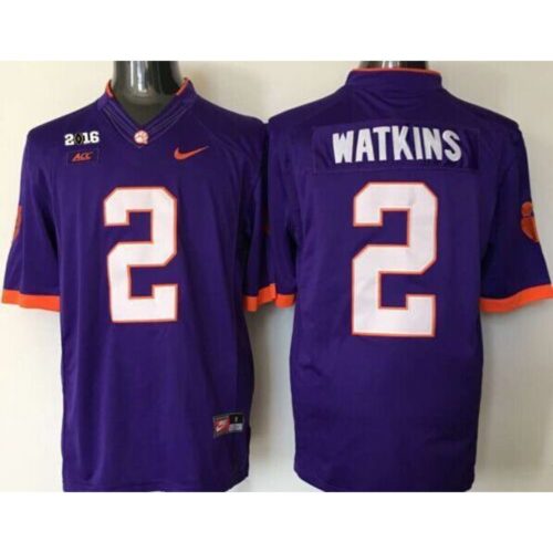 6861d9be28b00_1 Tigers #2 Sammy Watkins Purple Limited 2016 College Football Playoff National Championship Patch Stitched NCAA Jersey
