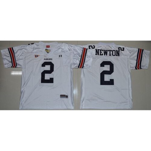 6861d9e427698_1 Tigers #2 Newton White Stitched NCAA Jersey