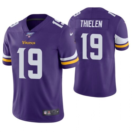 6861d9ef4a340_1 Men's Minnesota Vikings #19 Adam Thielen Purple 2019 100th Season Vapor Untouchable Limited Stitched NFL Jersey