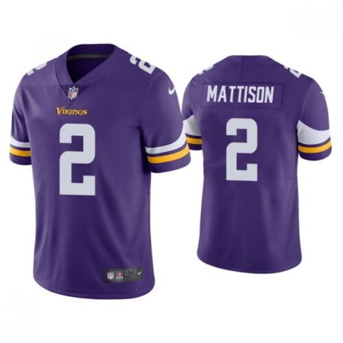 6861da055d8f9_1 Men's Minnesota Vikings #2 Alexander Mattison Purple Vapor Untouchable Limited Stitched Jersey