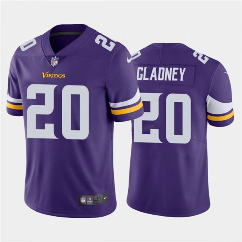 6861da08b7b40_1 Men's Minnesota Vikings #20 Jeff Gladney Purple Vapor Untouchable Limited Stitched NFL Jersey