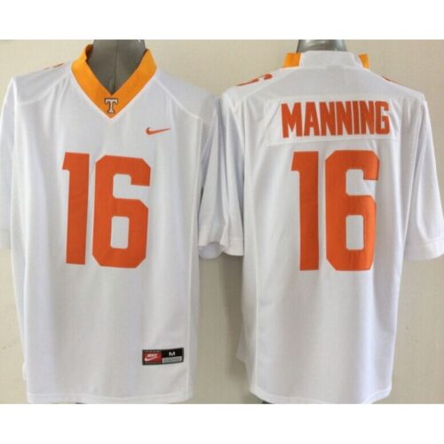 6861da2de81df_1 Vols #16 Peyton Manning White/Orange Stitched NCAA Jersey