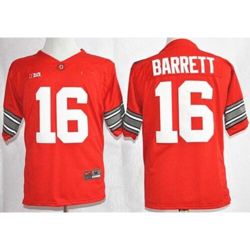 6861da6827a2a_1 Buckeyes #16 J. T. Barrett Red Diamond Quest Stitched NCAA Jersey