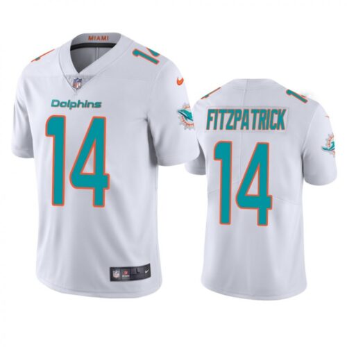 6861da8b412ff_1 Men's Miami Dolphins #14 Ryan Fitzpatrick White Vapor Untouchable NFL Limited Stitched Jersey