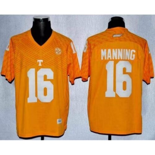 6861dab2bb393_1 Men's Tennessee Vols #16 Peyton Manning Orange Stitched Jersey