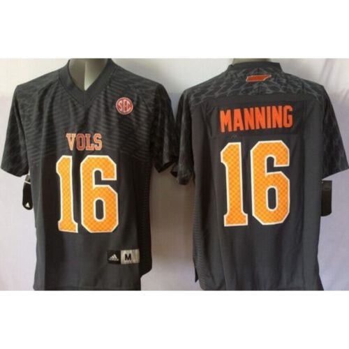 6861dab5f2879_1 Vols #16 Peyton Manning Black Stitched Youth NCAA Jersey