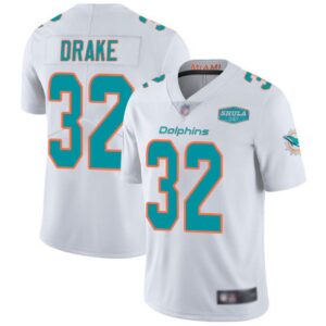 6861dac683e1c_1 Men's Miami Dolphins #32 Patrick Laird White With 347 Shula Patch 2020 Vapor Untouchable Limited Stitched NFL Jersey
