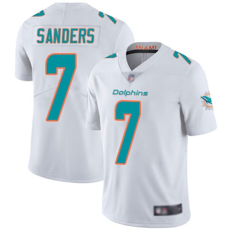 6861dadb5c9a9_1 Men's Miami Dolphins #7 Jason Sanders White Vapor Untouchable NFL Limited Stitched Jersey