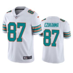 6861dae252586_1 Men's Miami Dolphins #87 Erik Ezukanma White Color Rush Limited Stitched Football Jersey