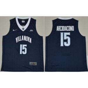 6861dae6d8524_1 Villanova Wildcats #15 Ryan Arcidiacono Navy Blue Basketball Stitched NCAA Jersey